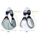 Ergonomic 3D Mesh Baby Carrier Wrap – Adjustable, Breathable & Comfortable for 0-36 Months